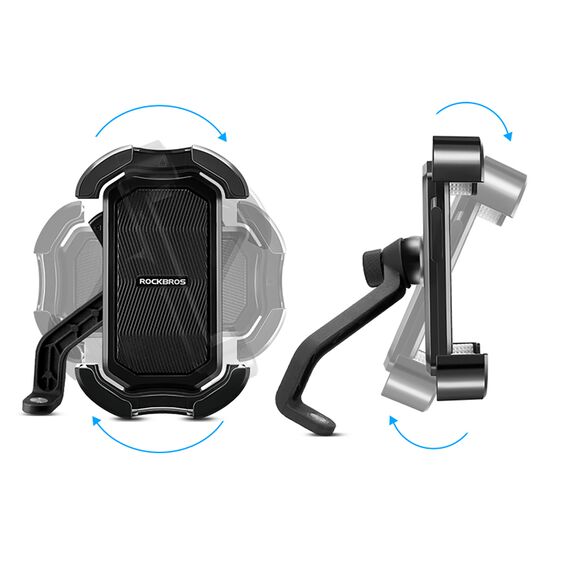 Rockbros 25210032005 phone holder - black - Bicycle - Sports & Fitness - Techbox