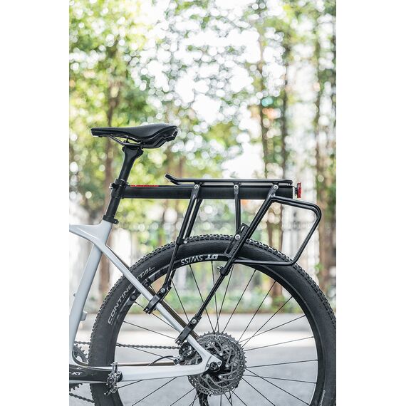 Rockbros 33210004001 bicycle rack with shelf - black - Bicycle - Sports & Fitness - Techbox