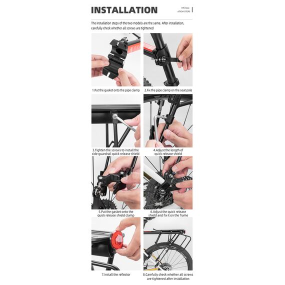 Rockbros 33210004001 bicycle rack with shelf - black - Bicycle - Sports & Fitness - Techbox