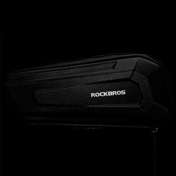 Rockbros B66 waterproof bicycle bag for frame - black | Techbox