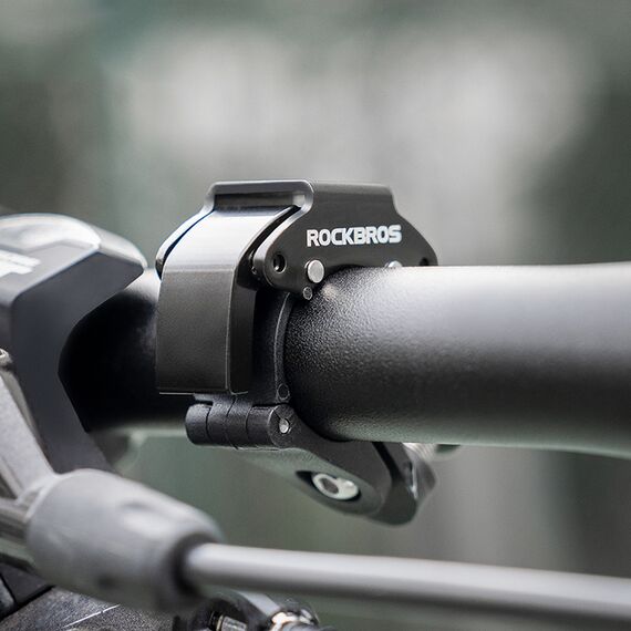 Rockbros bicycle bell 34210006001 shape C - black - Bicycle - Sports & Fitness - Techbox