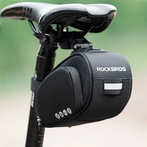 Rockbros C40 bicycle bag under the saddle - black - Bicycle - Sports & Fitness - Techbox
