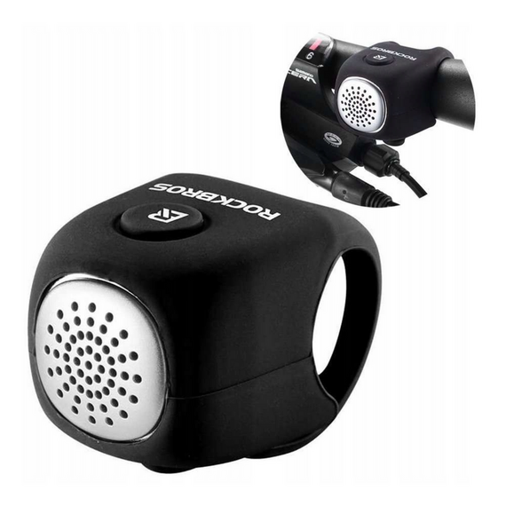 Rockbros CB1709BK electronic bicycle bell - black | Techbox