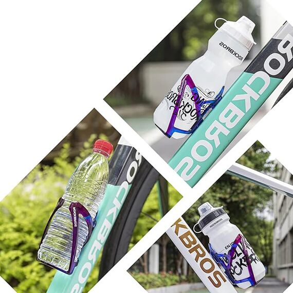 Rockbros FK338 Bike Bottle Holder - Blue and Purple | Techbox