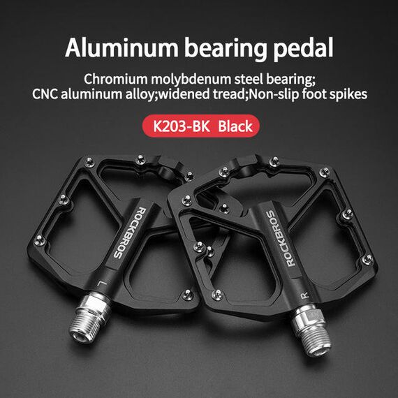 Rockbros K203-BK bicycle pedal set - black - Smartphone Holders - Smartphones - Techbox