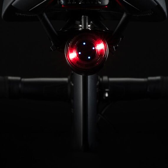 Rockbros Q1 Rear Bike Light 7 Color LED + USB-C - USB-A Cable - Black - Bicycle - Sports & Fitness - Techbox