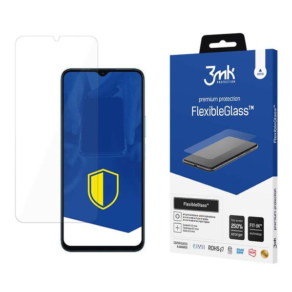 3mk FlexibleGlass™ hybrid glass on Honor X6A - Uncategorized Screen Protection (2) - Screen & Camera Protection - Techbox