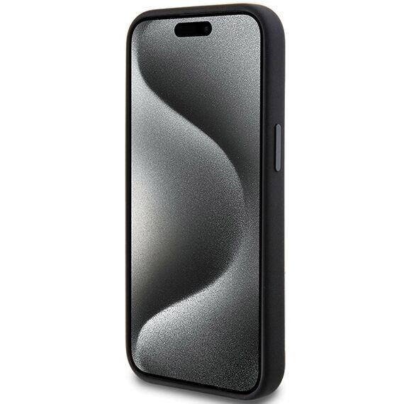 AMG Silicone Large Rhombuses Pattern MagSafe Case for iPhone 15/14/13 - Black | Techbox