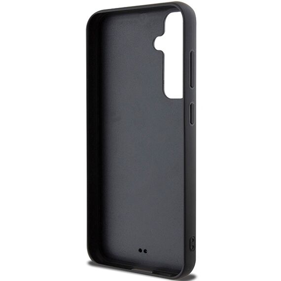Guess GUHCS23FEPSQSQSK S23 FE S711 black/black hardcase Quilted Metal Logo | Techbox