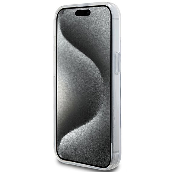Karl Lagerfeld Ring Stand Karl&amp;Choupette MagSafe case for iPhone 14 / 15 / 13 - white - Apple Cases - Cases - Techbox