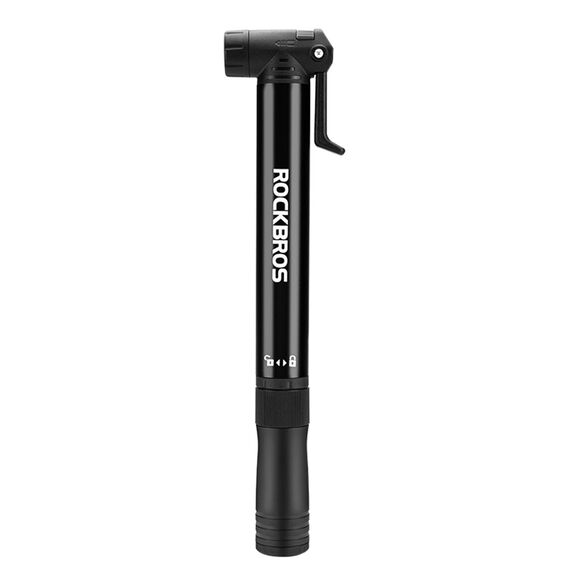 Rockbros 42320010001 Bicycle Pump Hand + Screwdriver - Black - Bicycle - Sports & Fitness - Techbox