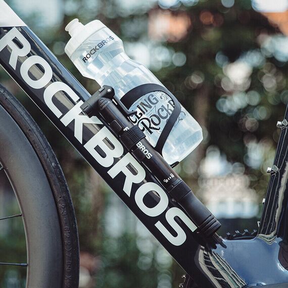 Rockbros 42320010001 Bicycle Pump Hand + Screwdriver - Black - Bicycle - Sports & Fitness - Techbox