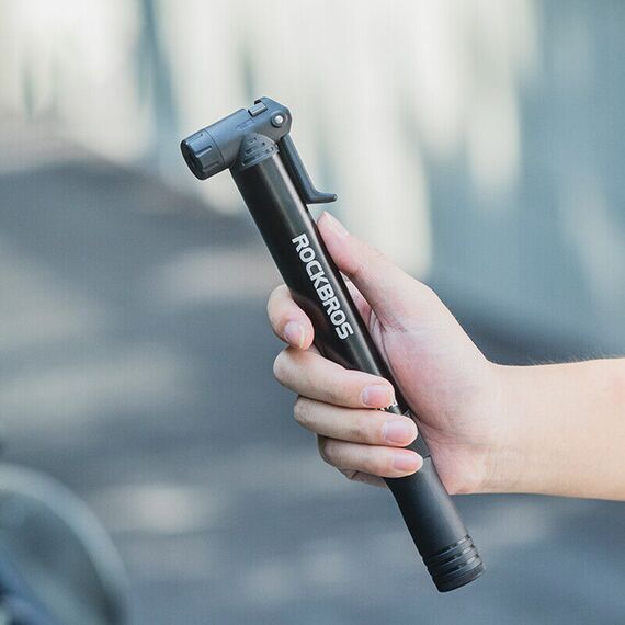 Rockbros 42320010001 Bicycle Pump Hand + Screwdriver - Black - Bicycle - Sports & Fitness - Techbox