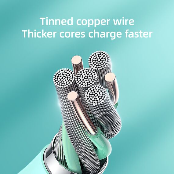 USB - micro USB cable Joyroom S-2030M8 3A 2m - green - Cables & Adapters - Cables & Accessories - Techbox