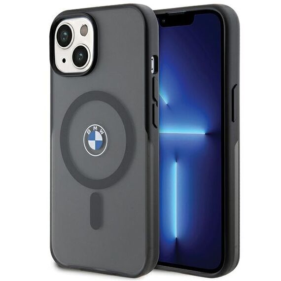 BMW IML Signature MagSafe case for iPhone 15 Plus / 14 Plus - black | Techbox