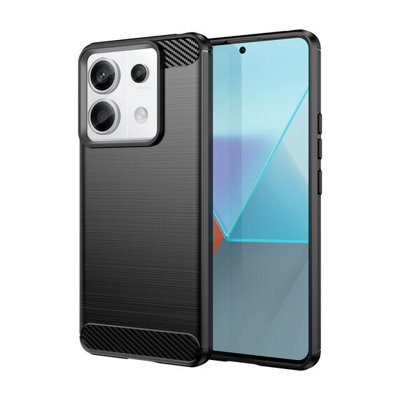 Carbon Case for Xiaomi Redmi Note 13 Pro+ - black | Techbox