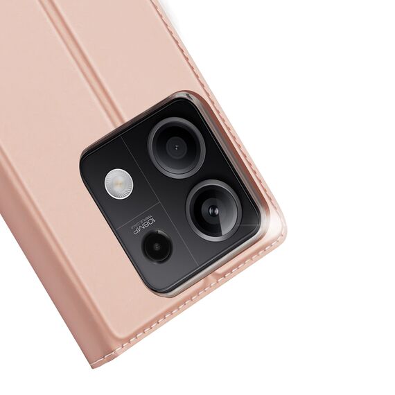 Dux Ducis Skin Pro case with flap and card slot for Xiaomi Redmi Note 13 5G - pink - Xiaomi Cases - Cases - Techbox