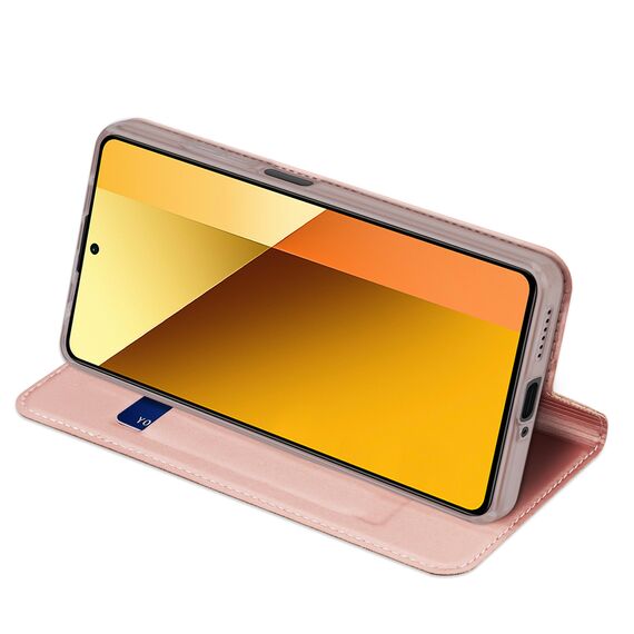 Dux Ducis Skin Pro case with flap and card slot for Xiaomi Redmi Note 13 5G - pink - Xiaomi Cases - Cases - Techbox