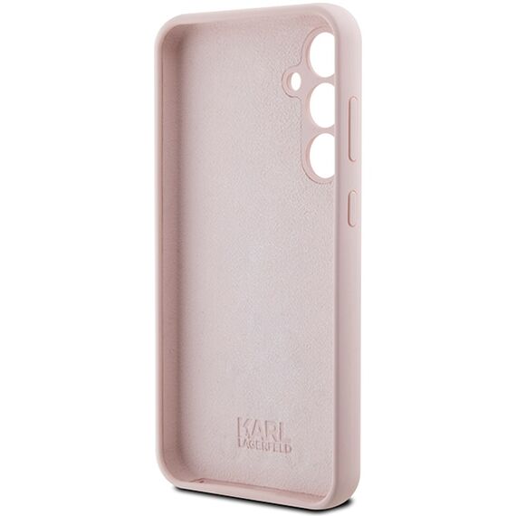 Karl Lagerfeld Silicone Choupette Metal Pin case for Samsung Galaxy S23 FE - pink | Techbox