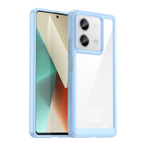 Outer Space Case with gel frame for Xiaomi Redmi Note 13 Pro+ - blue | Techbox