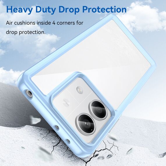 Outer Space Case with gel frame for Xiaomi Redmi Note 13 Pro - blue - Xiaomi Cases - Cases - Techbox