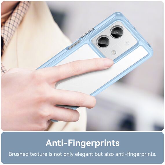 Outer Space Case with gel frame for Xiaomi Redmi Note 13 Pro - blue - Xiaomi Cases - Cases - Techbox