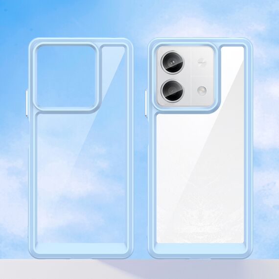Outer Space Case with gel frame for Xiaomi Redmi Note 13 Pro - blue - Xiaomi Cases - Cases - Techbox