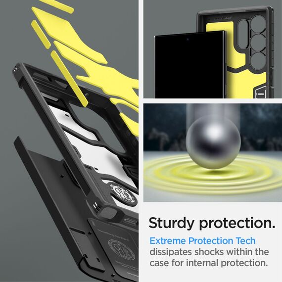 Spigen Tough Armor Case for Samsung Galaxy S24 Ultra - Black | Techbox