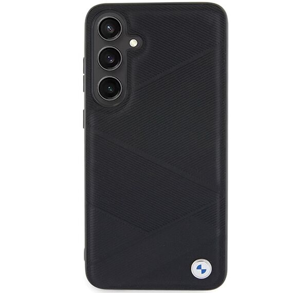 BMW BMHCS24M23RCGPK S24+ S926 black/black hardcase Signature Leather Crossing Lines Pattern