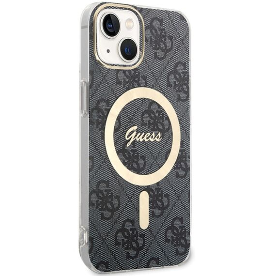 Guess 4G MagSafe case for iPhone 15 Plus / 14 Plus - black | Techbox
