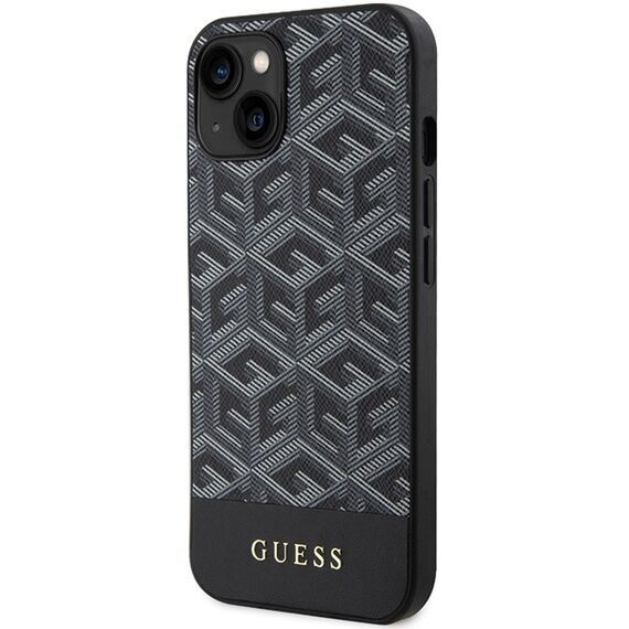 Guess GCube Stripes MagSafe case for iPhone 15 / 14 / 13 - black | Techbox