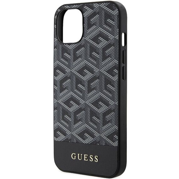 Guess GCube Stripes MagSafe case for iPhone 15 / 14 / 13 - black | Techbox