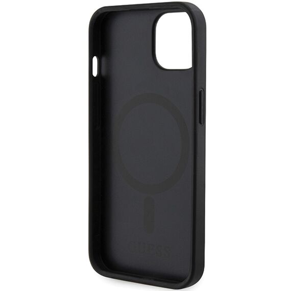 Guess GCube Stripes MagSafe case for iPhone 15 / 14 / 13 - black | Techbox