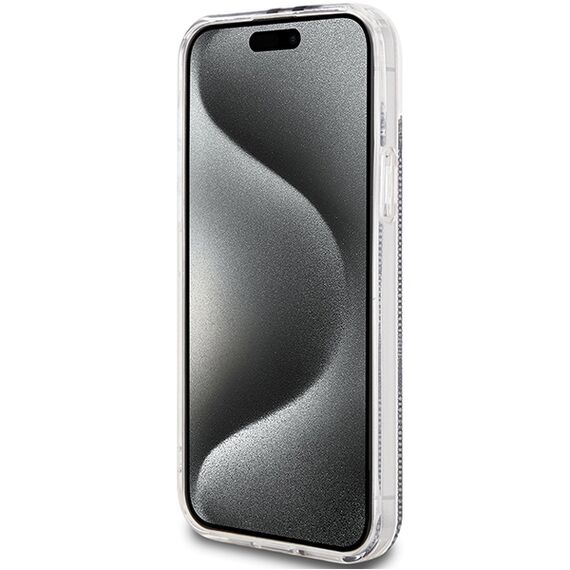 Guess IML 4G Gold Stripe case for iPhone 15 Plus / 14 Plus - black - Apple Cases - Cases - Techbox