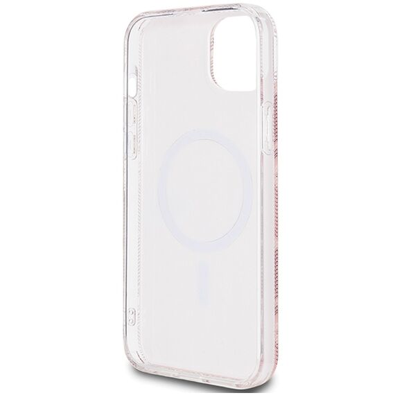 Guess IML GCube MagSafe case for iPhone 15 Plus / 14 Plus - pink - Apple Cases - Cases - Techbox