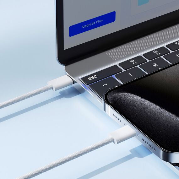 Joyroom Ben Series S-A45 USB-C / USB-C 60W Cable 1m - White - Cables & Adapters - Cables & Accessories - Techbox