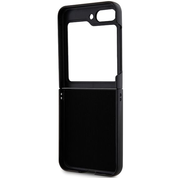 Karl Lagerfeld Saffiano Monogram Choupette Pin case for Samsung Galaxy Z Flip 5 - black - Samsung Cases - Cases - Techbox