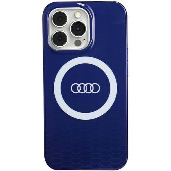 Audi IML Big Logo MagSafe case for iPhone 13 Pro / 13 - blue - Apple Cases - Cases - Techbox
