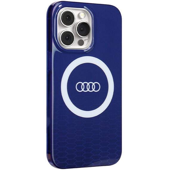 Audi IML Big Logo MagSafe case for iPhone 13 Pro / 13 - blue - Apple Cases - Cases - Techbox