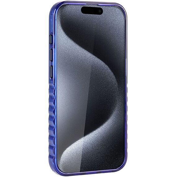 Audi IML Big Logo MagSafe case for iPhone 15 Pro Max - blue - Apple Cases - Cases - Techbox