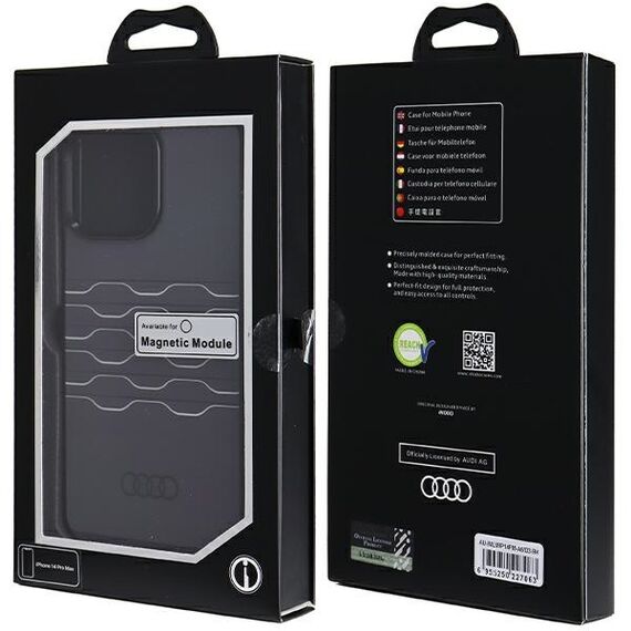 Audi IML MagSafe case for iPhone 14 Pro Max - black - Apple Cases - Cases - Techbox