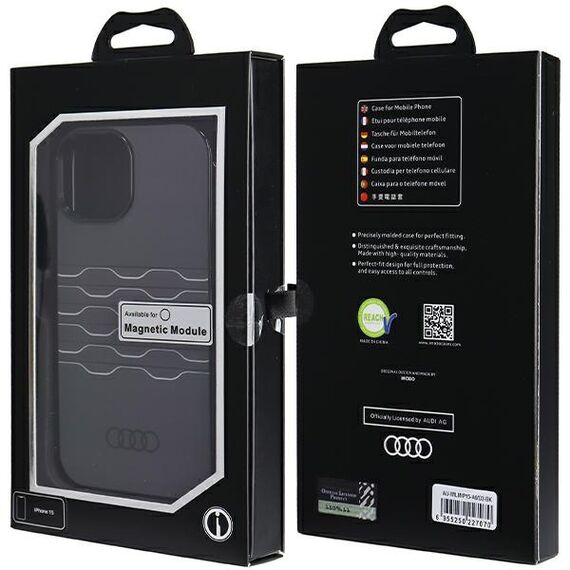 Audi IML MagSafe case for iPhone 15 / 14 / 13 - black - Apple Cases - Cases - Techbox