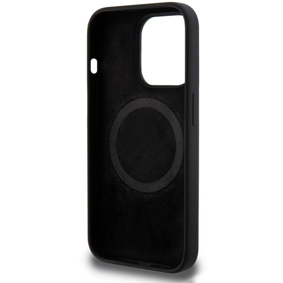 BMW M Silicone Pattern MagSafe case for iPhone 15 Pro - black | Techbox