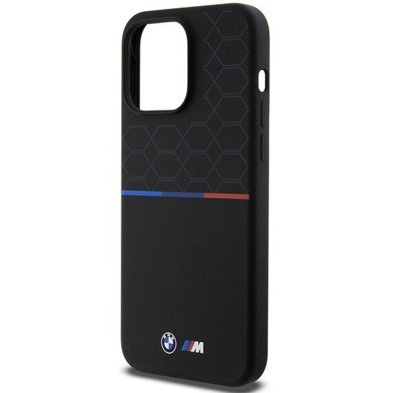 BMW M Silicone Pattern MagSafe case for iPhone 15 Pro Max - black - Apple Cases - Cases - Techbox