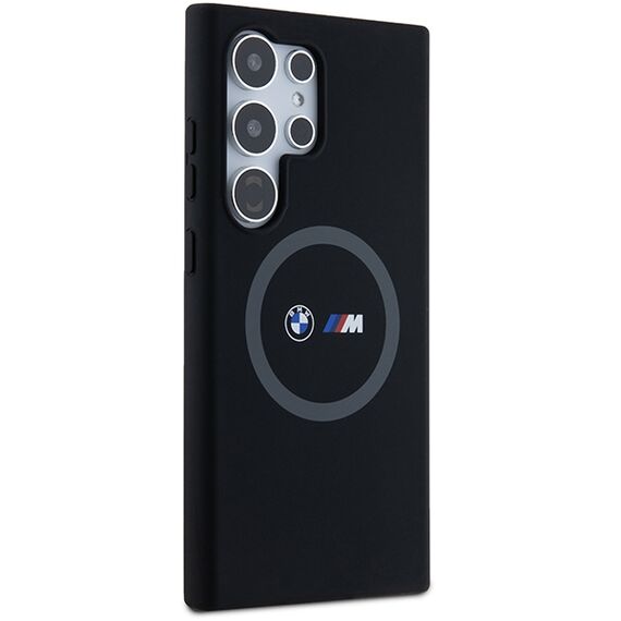 BMW M Silicone Printed Ring MagSafe case for Samsung Galaxy S24 Ultra - black - Samsung Cases - Cases - Techbox
