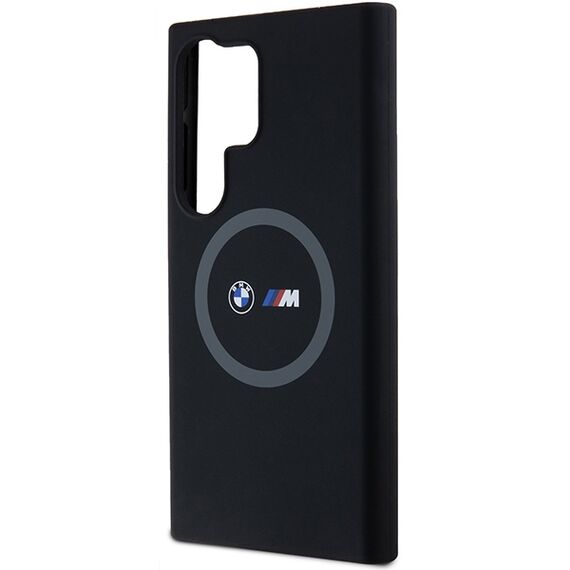 BMW M Silicone Printed Ring MagSafe case for Samsung Galaxy S24 Ultra - black - Samsung Cases - Cases - Techbox
