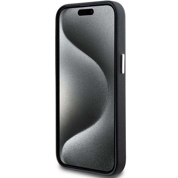 BMW Signature Wrapped Metal MagSafe Case for iPhone 14/15/13 - Black | Techbox