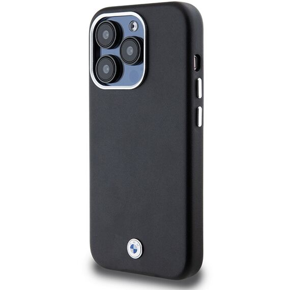 BMW Signature Wrapped Metal MagSafe case for iPhone 14 Pro Max - black | Techbox