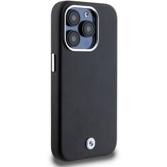 BMW Signature Wrapped Metal MagSafe case for iPhone 14 Pro Max - black | Techbox