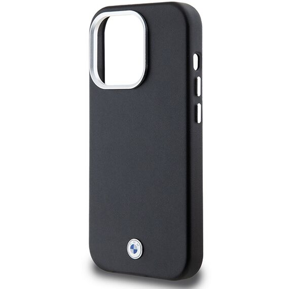 BMW Signature Wrapped Metal MagSafe case for iPhone 14 Pro Max - black | Techbox